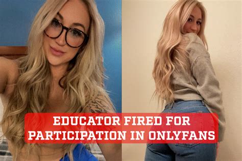 onlyfans teachers fired|Missouri teacher who resigned after school found OnlyFans page。